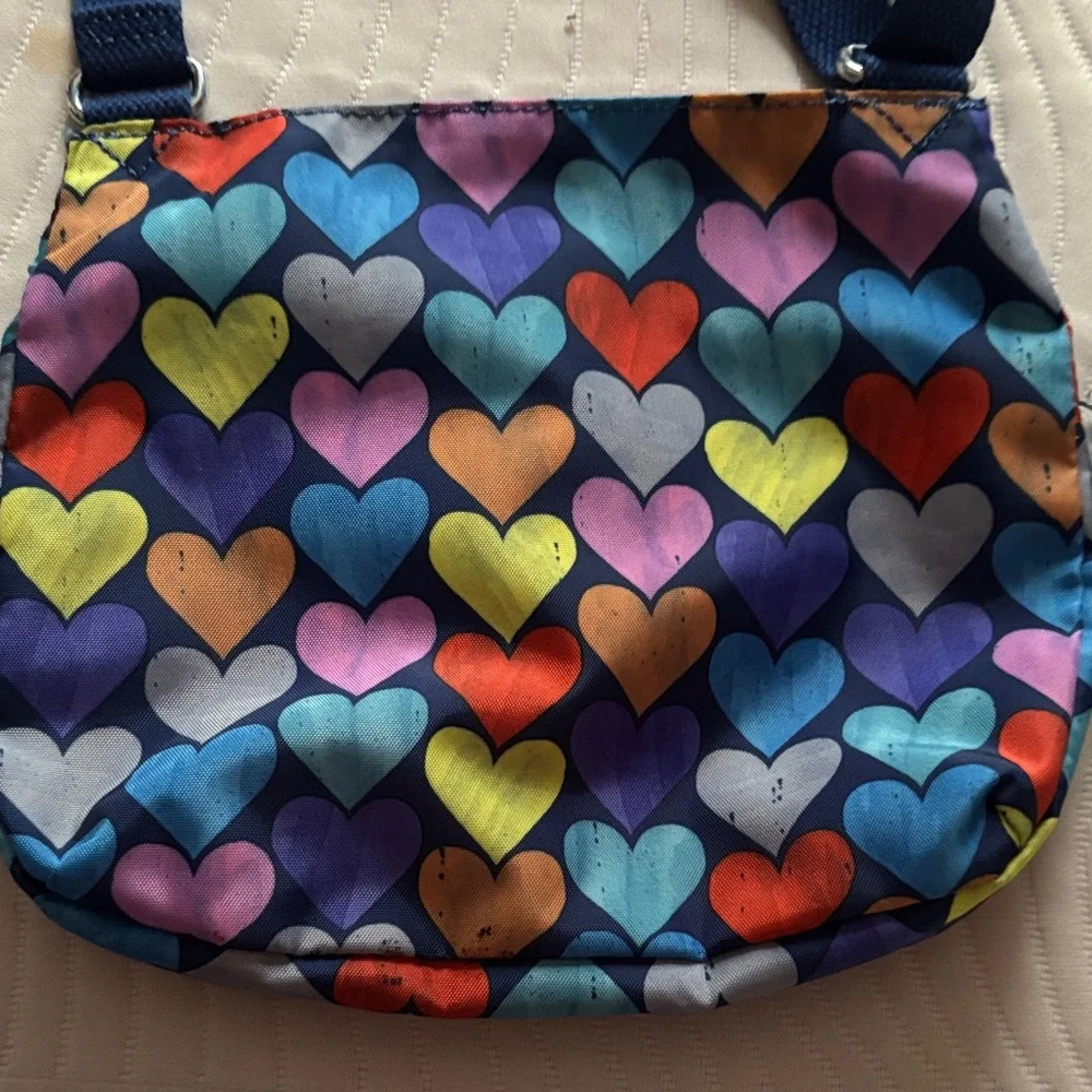 Kipling Multicolor Heart Crossbody Bag - Picture 7 of 9